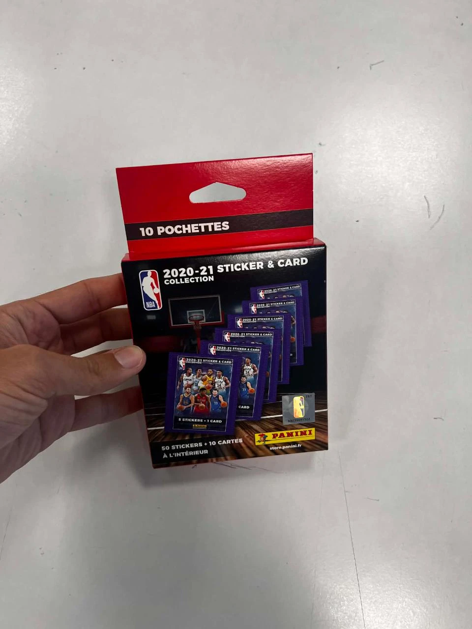 🔥 RARO: Box Panini NBA 2020-21 Sticker & Card Collection (Selada)